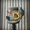Mini Top Hat, Steampunk Mini Top hat, Grey and Green Bee hat, Alice in Wonderland Mini Top Hat, Tea Party Hat, Mad Hatter Mini Top Hat steampunk buy now online