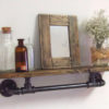The Alison Industrial Pipe Shelf steampunk buy now online