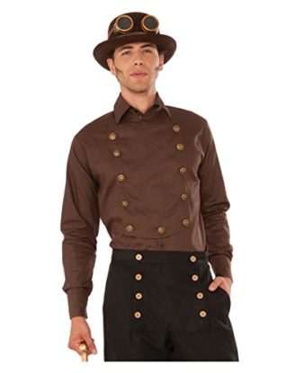 Steampunk shirt with buttons Standard steampunk buy now online