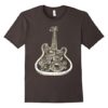 Men's Steampunk Art Shirt Steampunk Bass Guitar Shirt Medium Asphalt steampunk buy now online