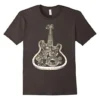 Men's Steampunk Art Shirt Steampunk Bass Guitar Shirt Medium Asphalt steampunk buy now online