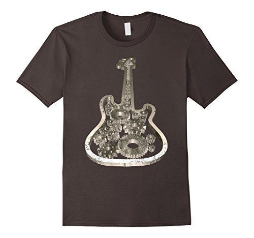 Men's Steampunk Art Shirt Steampunk Bass Guitar Shirt Medium Asphalt steampunk buy now online