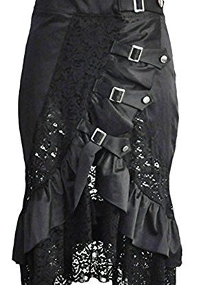 Martya Women's Long Tutu Skirt Ballet Multi-layer Ruffle Dance Petticoat Party Dress steampunk buy now online