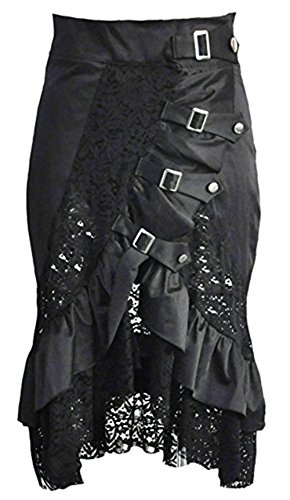 Martya Women's Long Tutu Skirt Ballet Multi-layer Ruffle Dance Petticoat Party Dress steampunk buy now online