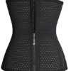 Bingrong Waist Trainer With Zipper Hook Slimming Tummy Fat Burner for Long Torso Weight loss Body Shaper Breathable (S Fits 27.5-30.7Inch Waistline, Black) steampunk buy now online