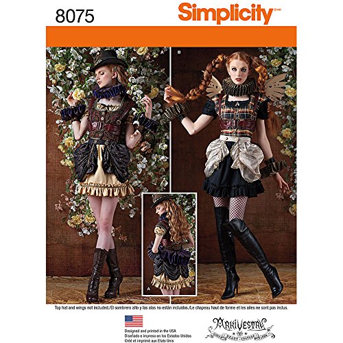 Simplicity 8075R5 "Misses Steampunk Costumes" Sewing Pattern, Paper steampunk buy now online