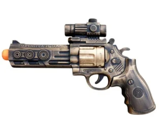 WHOLESALE Steampunk TOY gun toy pistol laser LIGHT Victorian Halloween costume cosplay prop theatre Zombie man gold tone by rustyobservatory steampunk buy now online