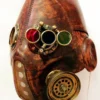 Steampunk leather mask "Muzzle" by Thousandformed steampunk buy now online