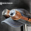STEAMPUNK GOGGLES leather hand made Halloween apocalypse biker dieselpunk cyberpunk gear by SteampunkMasks steampunk buy now online