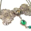 Emerald Bow ... Victorian Filigree Bow Choker, Victorian BowTie One of a Kind Creation by JewelsByNature steampunk buy now online Emerald Bow ... Victorian Filigree Bow Choker, Victorian BowTie One of a Kind Creation by JewelsByNature steampunk buy now online