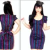 Betsey Johnson RARE Bustle Black/Multi Corset/Tie STEAMPUNK Above Knee Cap Sleeve Button Dress 8 M by RerunInStyle steampunk buy now online Betsey Johnson RARE Bustle Black/Multi Corset/Tie STEAMPUNK Above Knee Cap Sleeve Button Dress 8 M by RerunInStyle steampunk buy now online