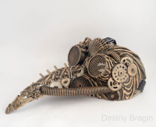 Plague Doctor steampunk techno phantom Apocalypse mascarade burning man mask by Artcreativehands steampunk buy now online