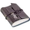 Faux Leather Dark Brown Journal with Blank Pages - Steampunk - Vegan - Ready to Ship - Travel Journal - by boundbyhand steampunk buy now online Faux Leather Dark Brown Journal with Blank Pages - Steampunk - Vegan - Ready to Ship - Travel Journal - by boundbyhand steampunk buy now online