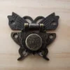 1 suitcase lock, antique bronze butterfly. 5.1 cm x 4.6 cm by ValerieB84 steampunk buy now online 1 suitcase lock, antique bronze butterfly. 5.1 cm x 4.6 cm by ValerieB84 steampunk buy now online
