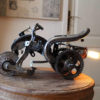 Lamp "Seam bike" By Recyclhome. by Recyclhome steampunk buy now online