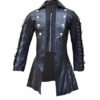 Men's cow Leather Steampunk Coat Leather Goth Coat by Designjackets steampunk buy now online