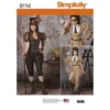 Simplicity 8114 Misses' Steampunk Costume Sewing Pattern by DRCRosePatterns steampunk buy now online Simplicity 8114 Misses' Steampunk Costume Sewing Pattern by DRCRosePatterns steampunk buy now online