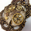 Steampunk Cogs Buckle & Leather Belt Set by JaneBVintage steampunk buy now online