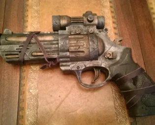 STEAMPUNK gun, Revolver MK.1, pistol ! For cosplay by IgnisFatuusBooks steampunk buy now online