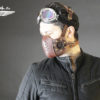 Steampunk Mask , Leather Mask - Burning Man - Halloween Mask - Mouth Mask - LARP - Cyberpunk mask - cosplay - post apocalyptic - gas mask by SteampunkMasks steampunk buy now online