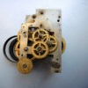 Antique Non WORKING music Box clock Movement - Junghans GB alarm clock parts Featured - Steampunk supplies - old movements for parts Om11 by Tiktaktuk steampunk buy now online