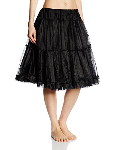 Fuchs Trachtenmoden Women's 1302 Skirt, Black-Schwarz (Schwarz), One Size steampunk buy now online