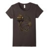 Women's Steampunk French Horn With Steampunk Clockwork Medium Asphalt steampunk buy now online