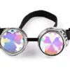 LYZ Steampunk Goggles Fashion Diamond Multicolor Lens Vintage Steampunk Glasses steampunk buy now online