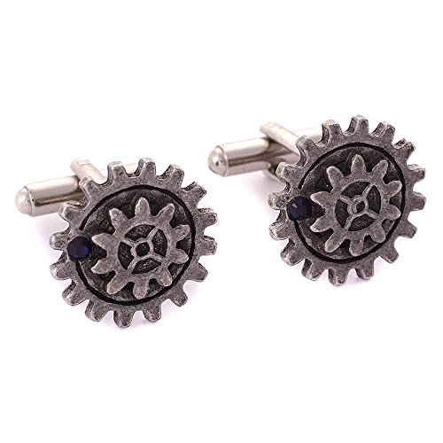 Alchemy Empire Spur Gear Cufflinks steampunk buy now online