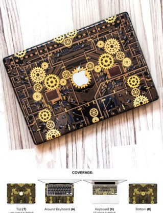 Macbook Skin Steampunk Macbook Pro Skin Macbook Air Skin Macbook Cover Macbook Decal Macbook Sticker Laptop Skin # Steampunk by Keyshorts steampunk buy now online