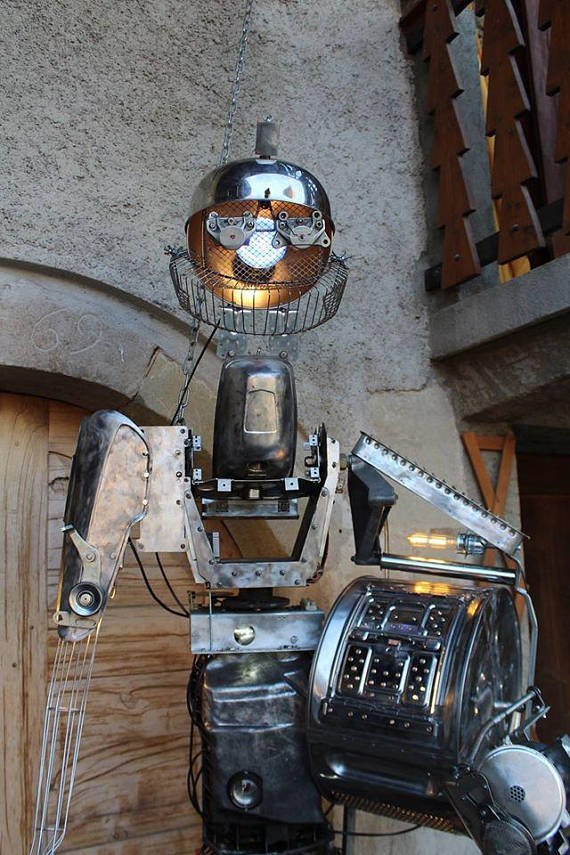 Lamp industrial "quarterback" By Recyclhome. by Recyclhome steampunk buy now online