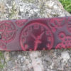 Leather hair Barrette,steampunk design, choose your colour ! by Breizhler steampunk buy now online