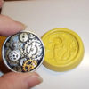 Steampunk Gears Flexible Push Mold Mould For Crafts From Resin Paper Clay Sculpey Fimo Polymer Premo Wax Chocolate Dollhouse (M308) by TheMoldHut steampunk buy now online