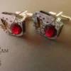 10% off sale17 Steampunk Swarovski Red Cufflinks Vintage watch movement wedding cufflinks Vintage upcycled mens Cuff Links by SteamRetro steampunk buy now online 10% off sale17 Steampunk Swarovski Red Cufflinks Vintage watch movement wedding cufflinks Vintage upcycled mens Cuff Links by SteamRetro steampunk buy now online