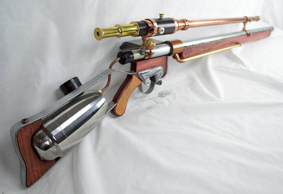 Pneumatic Rifle by Propagations steampunk buy now online
