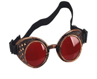 AFUT Vintage Steampunk Goggles Glasses Cosplay Party Eyewear steampunk buy now online
