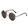 Dollger Lennon Flip on Detachable Round Sunglasses(Black Lens+Rose Gold Frame) steampunk buy now online Dollger Lennon Flip on Detachable Round Sunglasses(Black Lens+Rose Gold Frame) steampunk buy now online