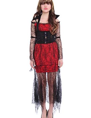 Halloween Vampire Costumes Womens Gothic Queen Dress steampunk buy now online