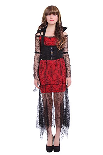 Halloween Vampire Costumes Womens Gothic Queen Dress steampunk buy now online