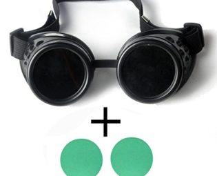 AFUT Vintage Steampunk Goggles Glasses Steampunk Gothic Lenses Glasses Cosplay steampunk buy now online