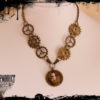 Collier "nounours gardien du temps " by ChezLaPetiteSouris steampunk buy now online