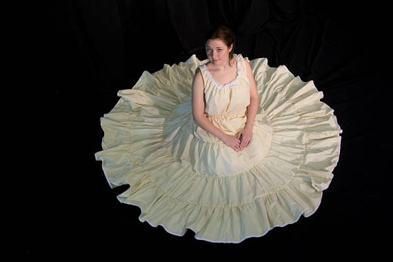 Cotton Petticoat by SewVintageClothingCo steampunk buy now online
