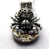 Steampunk spider, spider necklace, spider pendant by DreamCloudJewelry steampunk buy now online