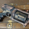Steampunk Steam Revolver Sci Fi Blaster Working Nerf Gun Painted Maverick Rev 6 Ray Gun Laser Blaster by SteampunkGearWorks steampunk buy now online