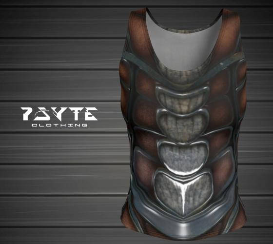 Steampunk tank top, Female Armor tank top, Cosplay tank top, Fitted or loose fit tank top, Dank tank top, Matching leggings, outfit set by PsyteClothing steampunk buy now online