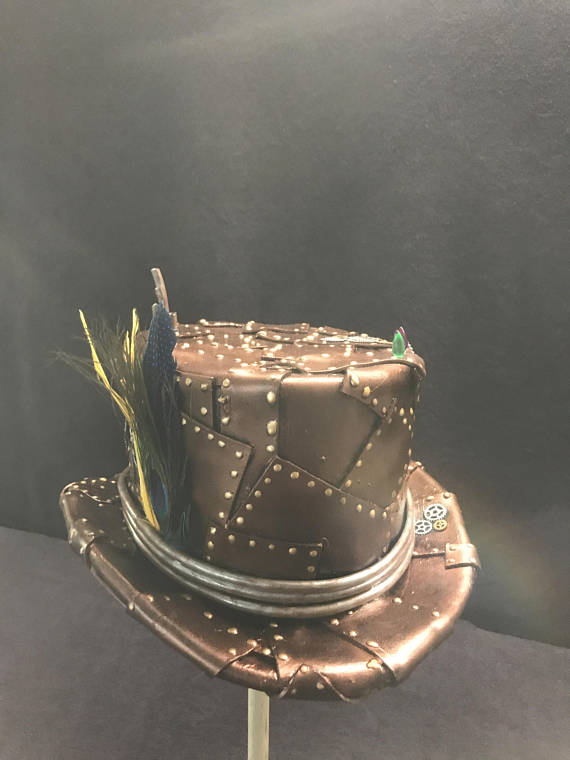 Steampunk Top Hat by TheGoodsMerchant steampunk buy now online