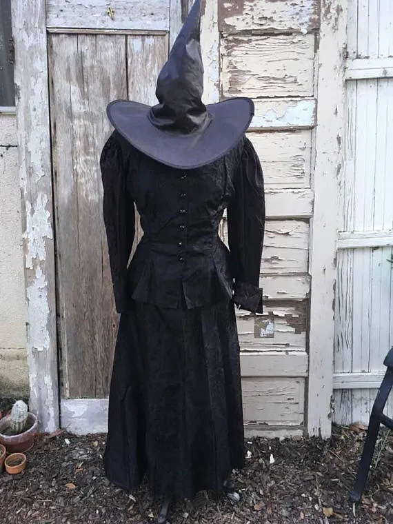 Vintage Wicked Witch Costume / Victorian Witch Dress / Wicked Witch of the West Costume / Wizard of Oz / Steampunk victorian 2 pc L/XL by frenchlaundryco steampunk buy now online Vintage Wicked Witch Costume / Victorian Witch Dress / Wicked Witch of the West Costume / Wizard of Oz / Steampunk victorian 2 pc L/XL by frenchlaundryco steampunk buy now online