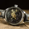 Watches Longines steampunk Dark Fog wristwatches vintage watch, movement 1912 by PatinaOriginal steampunk buy now online