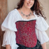 White Cotton Chemise, Steampunk, Victorian, Renaissance, Medieval, Western, Dustpunk, Peasant Blouse, Pirate, Fairy, Shirt by SilverLeafCostumes steampunk buy now online