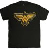 DC Comics Steampunk Wonder Woman Logo Men's T-Shirt (Small) steampunk buy now online